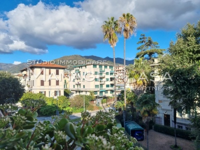 La vista dal balcone