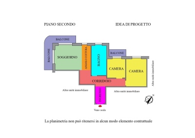 Plan ipotesi di ristrutturazione