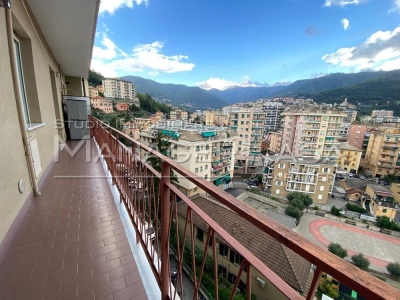 La vista dalla balconata